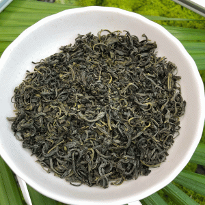 Китайский элитный чай "ФЬЮР" Люй Сян Мин (Ароматные листочки) зелёный спиральный