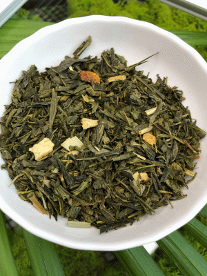 Зелёный чай “ФЬЮР” с имбирём