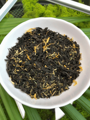 Чёрный чай “ФЬЮР” Чабрец с календулой