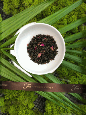 Зелёный чай “ФЬЮР” Клубника со сливками
